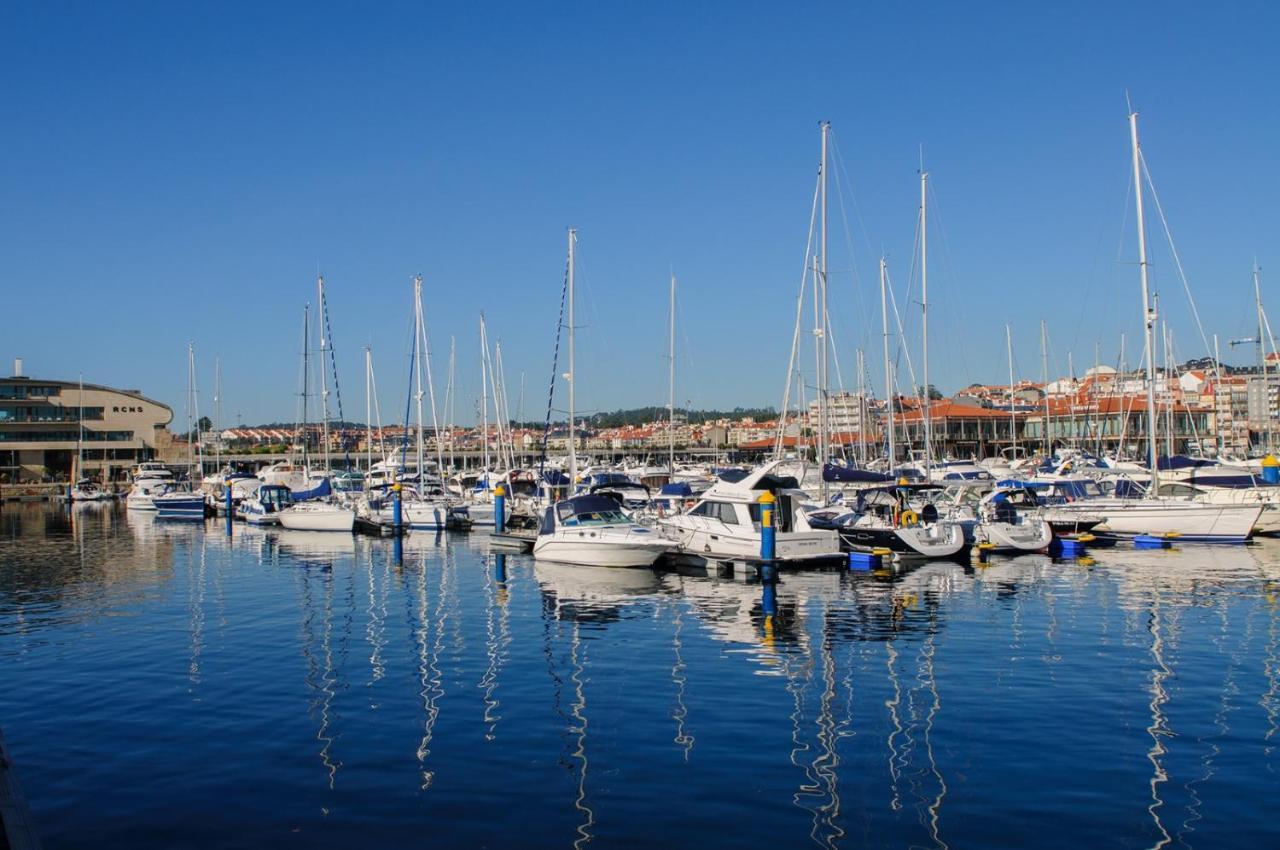 Apartamento Centro Sanxenxo Con Parking Gratis Luaran gambar