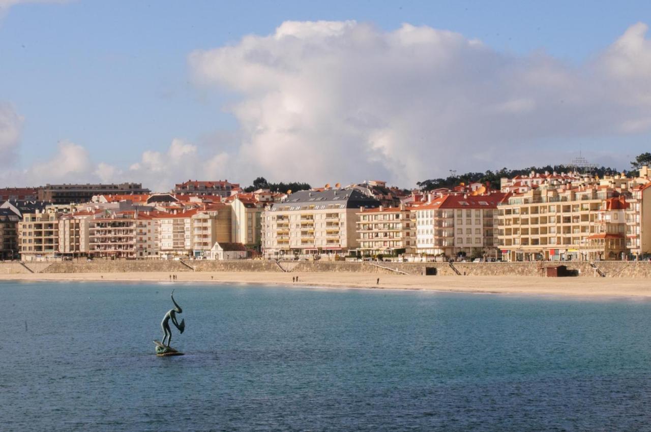 Apartamento Centro Sanxenxo Con Parking Gratis Luaran gambar